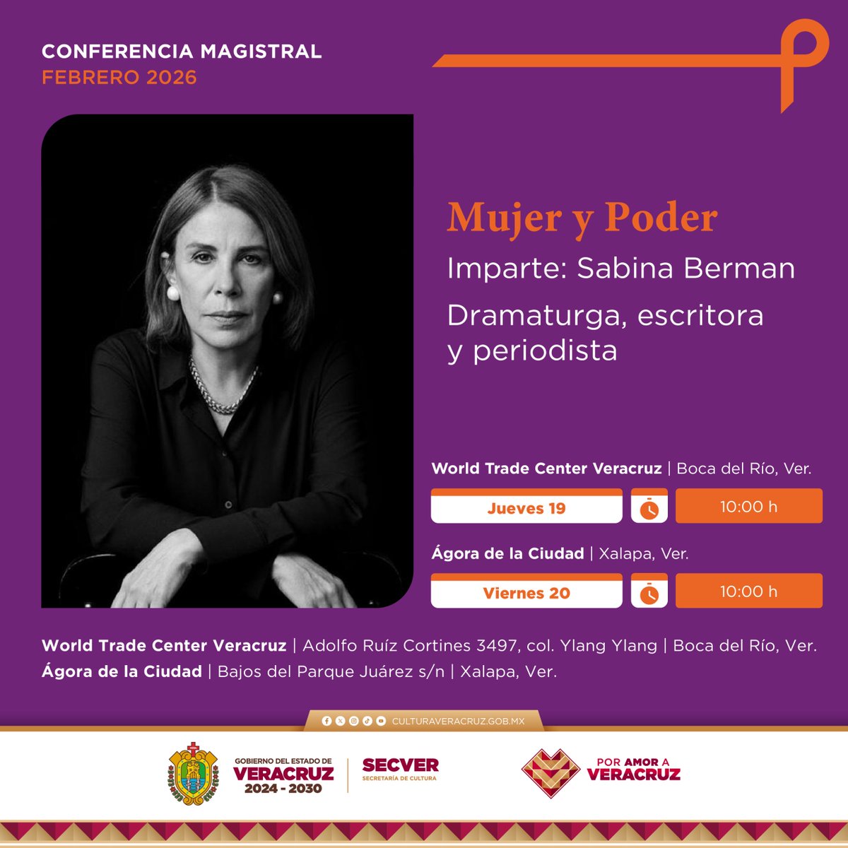 Secretaría de Cultura de Veracruz tweet media