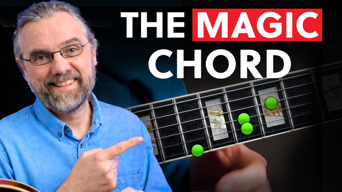 The Secret Jazz Chord Every Pro Jazz Guitarist Loves
youtube.com/watch?v=XBdH4L…