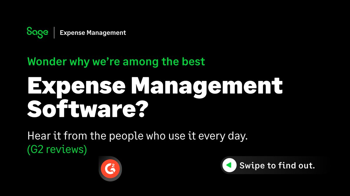 Sage Expense Management tweet media