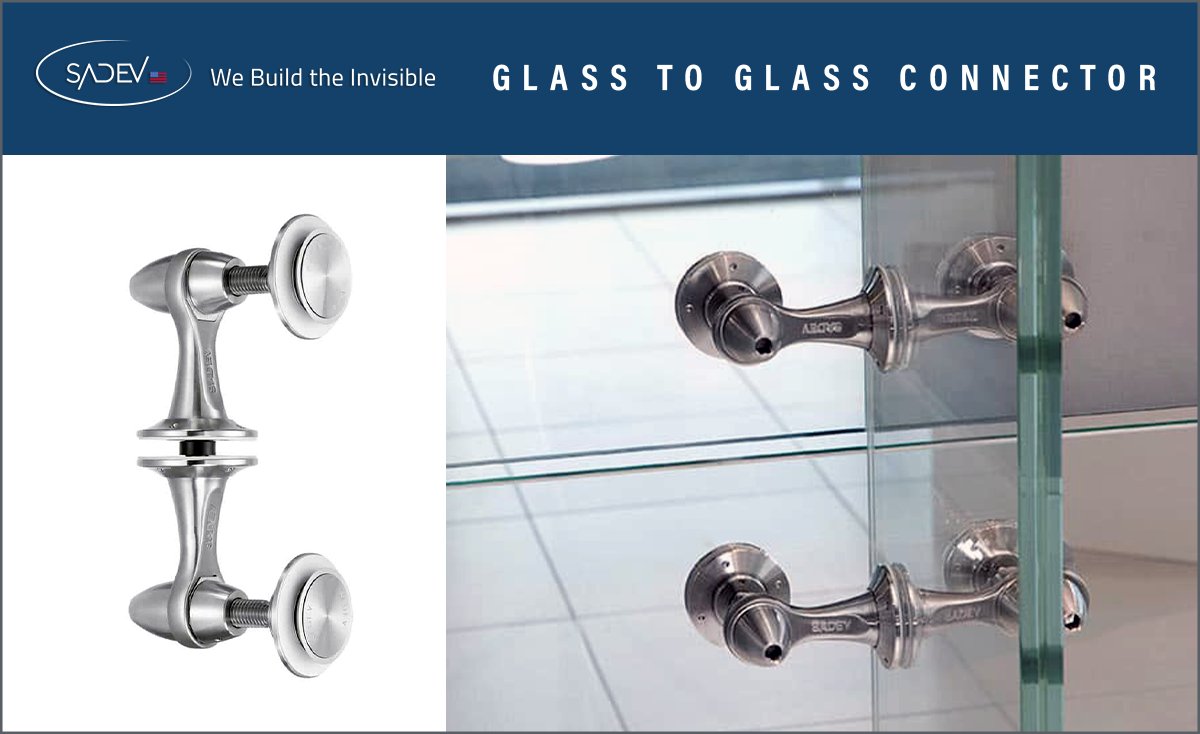 sadev_usa's tweet photo. SADEV Glass to Glass Connectors. This system is particularly adapted for your glass fin projects.
The connectors are adapted for a glass thickness between 8 and 12 mm (standard). Many adjustments for an easy installation.

#architecture #interiordesign https://t.co/sf71BfJRkO