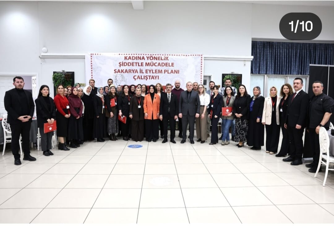Sakarya Valiligi ile Aile ve Sosyal Hizmet İl Müdürlüğü tarafından düzenlenen   Kadına Yönelik Şiddetle Mücadele Sakarya İl Eylem Planı Çalıştayına katıldık.