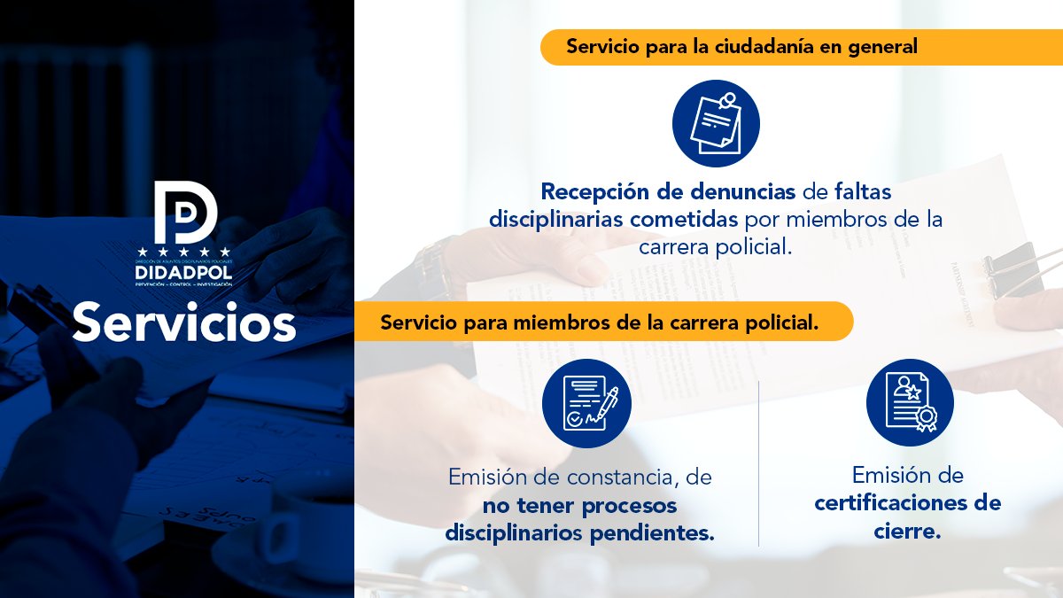 Dirección de Asuntos Disciplinarios Policiales tweet media