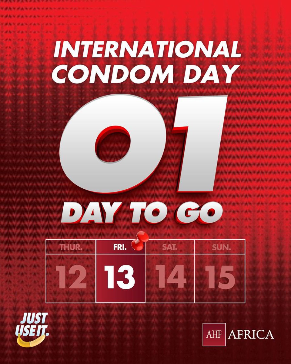 JuliusTrenda's tweet photo. International Condom Day is celebrated annually on February 13, a day before Valentine's Day,  to promote safe sex practices and raise awareness about sexually transmitted infections (STIs)    and unplanned pregnancies.
#AHF Uganda Cares 
#AHF Africa 

#ICD2026
#JustUseIt https://t.co/Sc1bUGSpgO