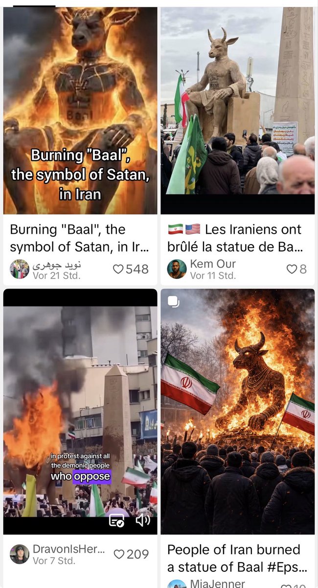 Khorschid_T's tweet photo. به‌جز توییتر، تیک‌تاک خارجیها هم پر شده از آتش زدن این بت! 
این کار یه هایپرسونیک رسانه‌ای بود! https://t.co/4iXoUzgAYa