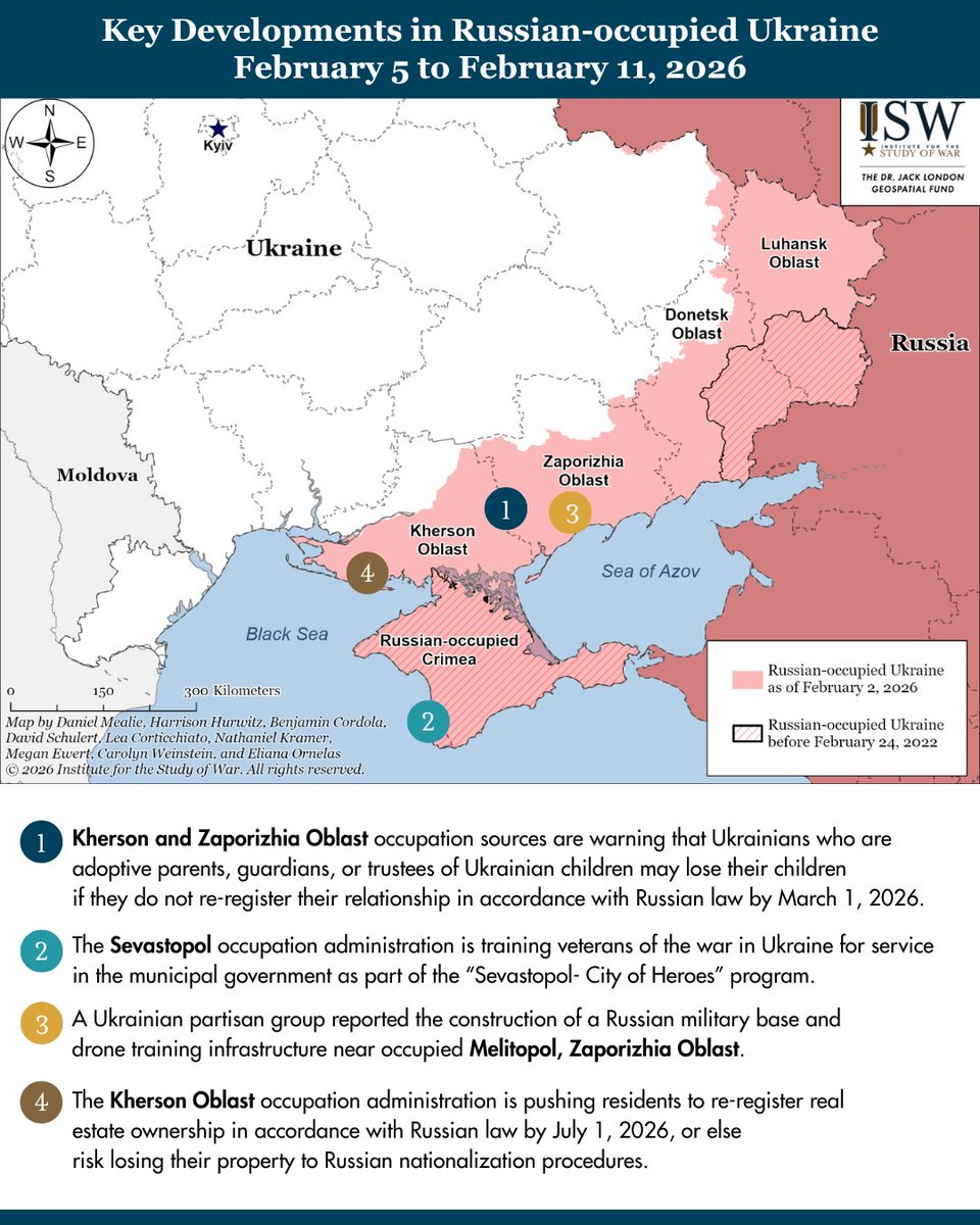 Institute for the Study of War tweet media