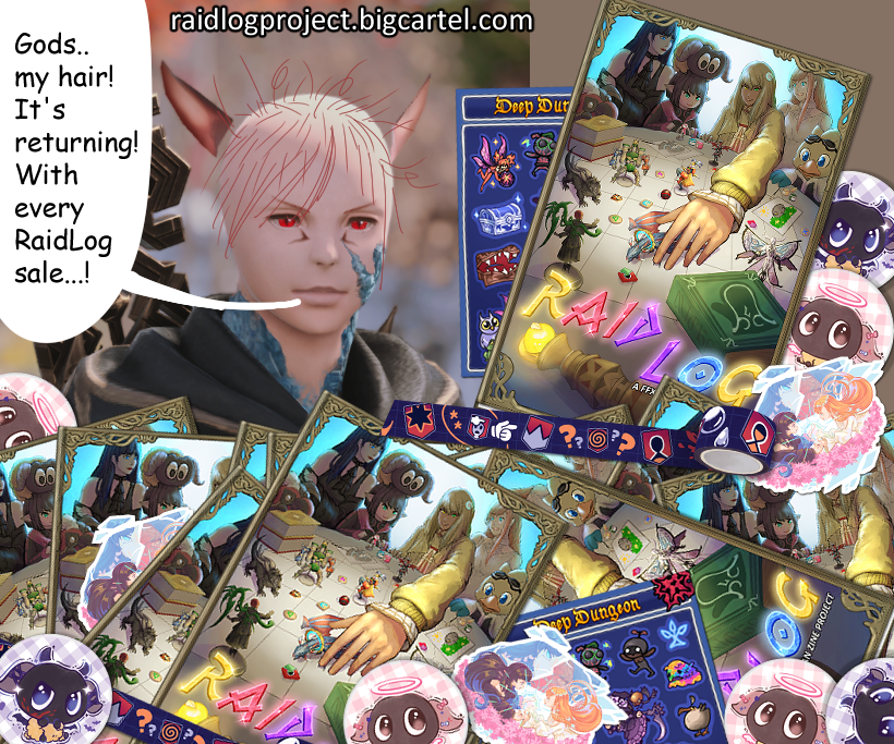 RaidLog Project (FFXIV Fan Zine) tweet media