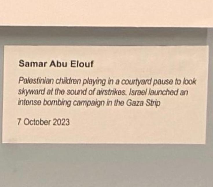 A photo exhibit at <a href="/Columbia/">Columbia University</a>'s Journalism School describes Oct. 7th as "Israel launched an intense bombing campaign in the Gaza Strip." This is Oct. 7th erasure by <a href="/columbiajourn/">Columbia Journalism School</a>. Casual discrimination and historical distortion are still rampant at Columbia.