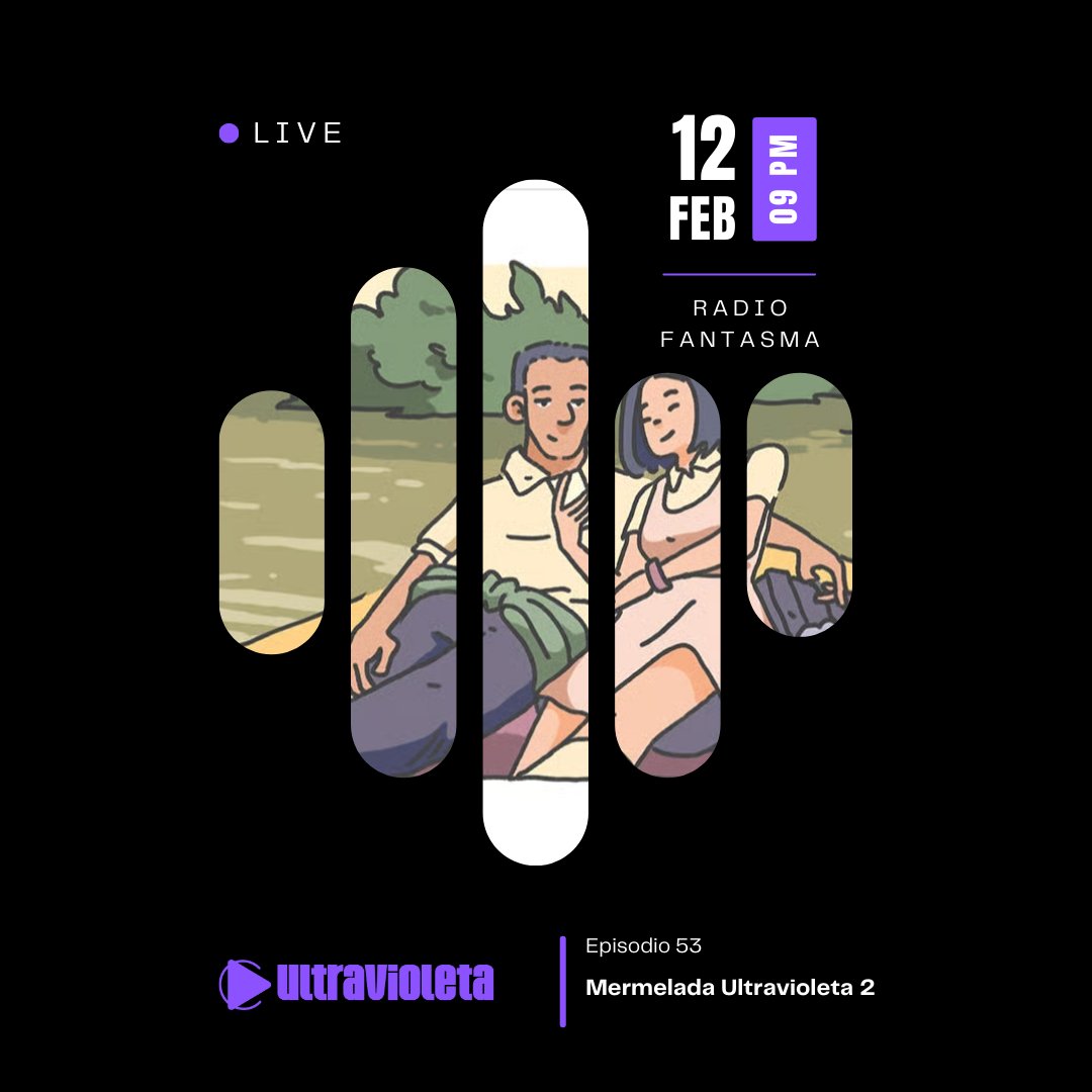 Para esta antesala del Día del Amor y la Amistad regresa un clásico de Ultravioleta: las Mermeladas.

No te pierdas una sesión de puras canciones con dedicatoria.

9 PM en vivo 👇

radio-fantasma-mx.mixlr.com/events/4849323

Conduce <a href="/ItzelNoguezM/">Itzel Noguez</a>