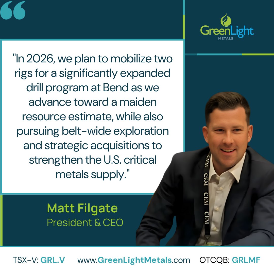GreenLight Metals Inc. tweet media