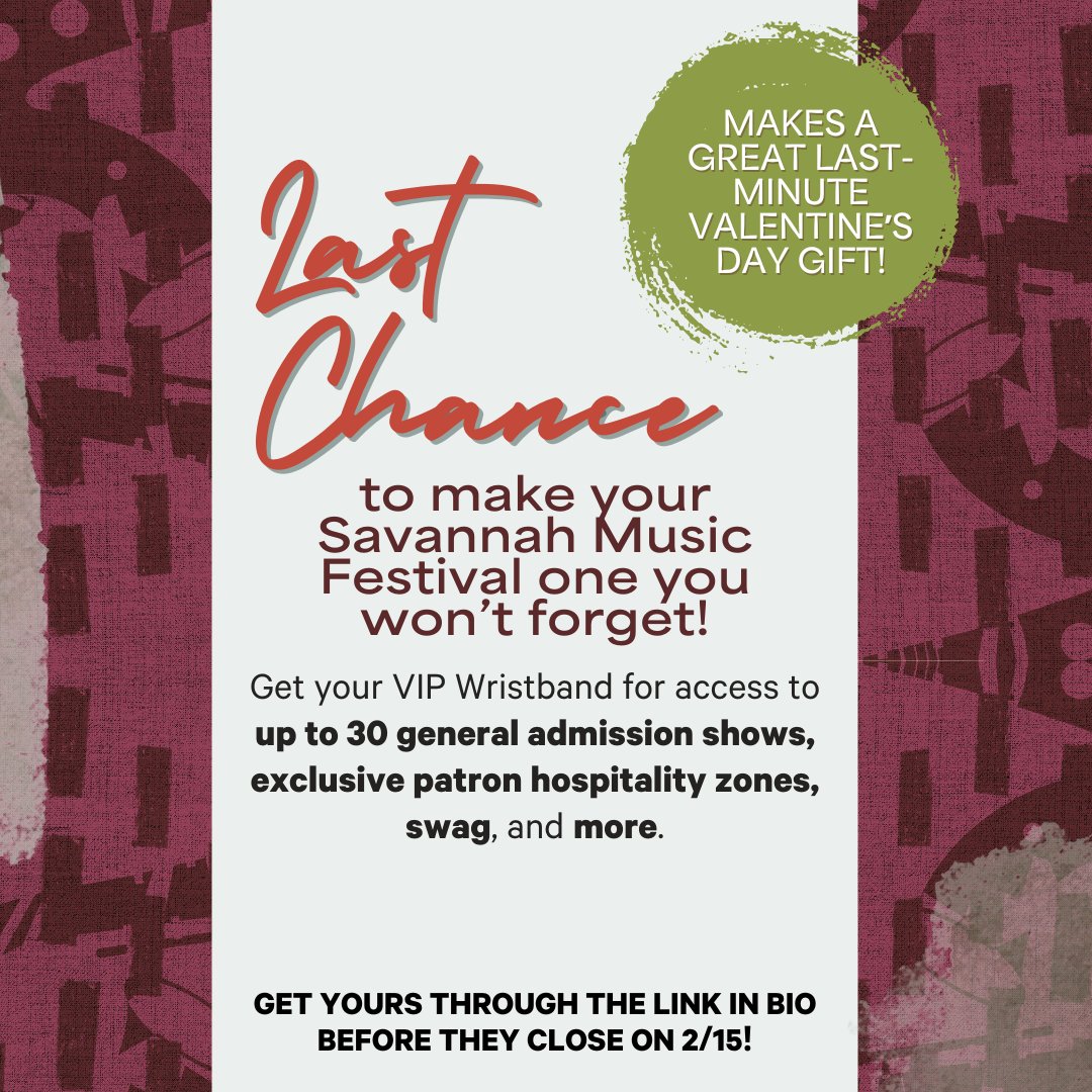 Savannah Music Festival tweet media