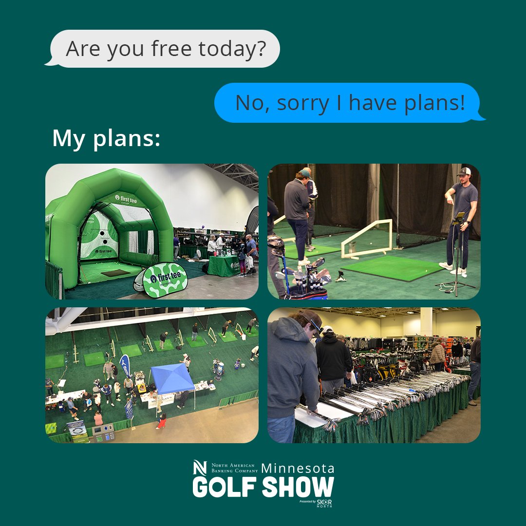 Minnesota Golf Show tweet media