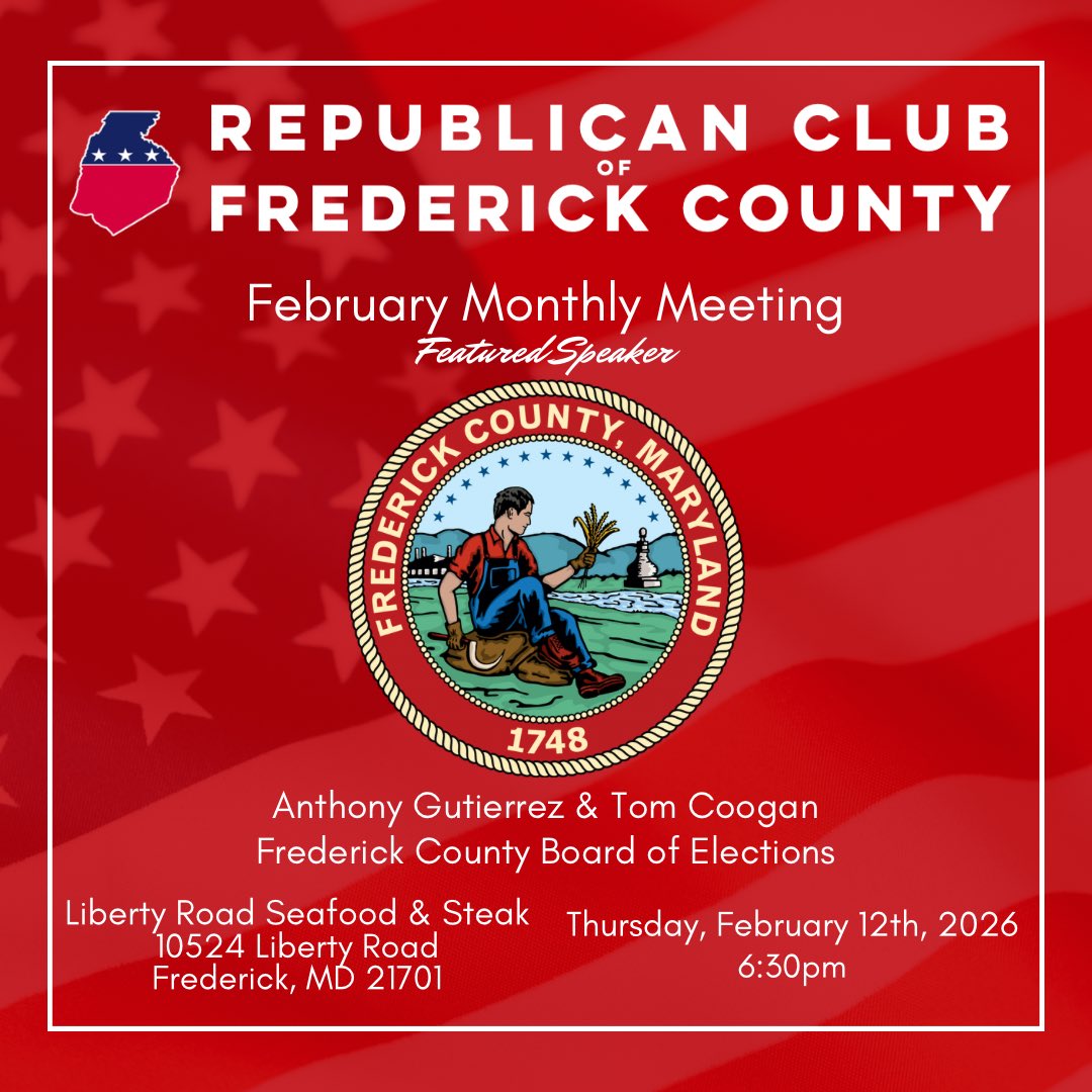 Republican Club of Frederick County tweet media