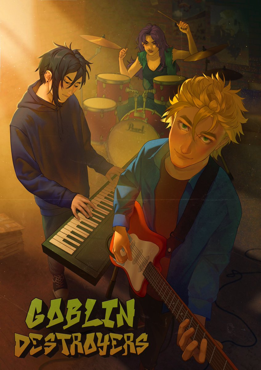 Band poster!!! Planning on printing it out. #StardewValley #stardewvalleysebastian #StardewValleyfanart