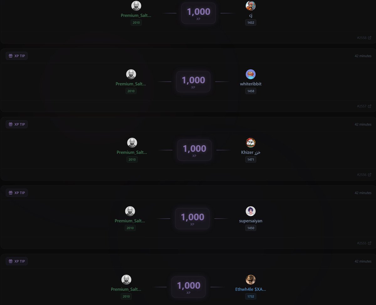 S2 is finally here!

As a thank you, I've tipped 1,000 xp each to all of the individuals who chose to stake with my validator. I appreciate you putting your confidence in me. If you have any questions, I'm always a DM away :).

Shout out to <a href="/buz_eth/">buz</a> for making a tool to help