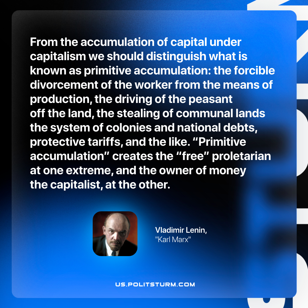 PolitsturmInter's tweet photo. Lenin on Primitive Accumulation https://t.co/vWqVCt1vqr