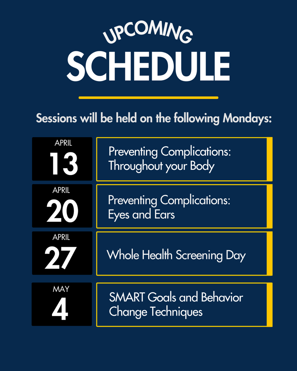 PAEarInstitute's tweet photo. Health care professionals will be available to discuss medications, how diabetes affects your body - including vision and hearing, and important lab work.

#salusatdrexel #diabetes #workshops #PennsylvaniaEarInstitute #PEI https://t.co/eHaGdI4JJP