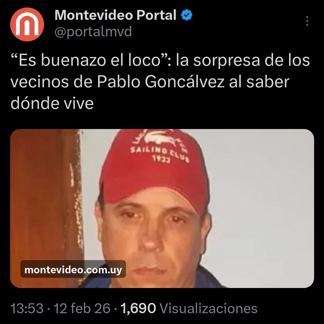 A <a href="/portalmvd/">Montevideo Portal</a> le pareció tremenda idea este titular sobre un femicida serial. El único asesino en serie que tuvo el Uruguay desde que tengo memoria. Un tipo bien, de clase pudiente que ahora vive en el balneario más caro de todo el país. 
Un asesino buenazo, vió? 👩🏾