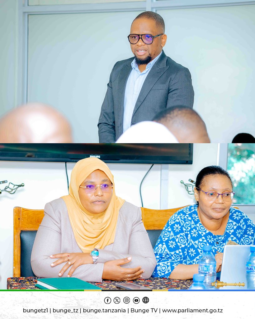 bunge_tz's tweet photo. Wajumbe wa Kamati ya Kudumu ya Bunge ya Elimu, Utamaduni na Michezo wakiongozwa na Mwenyekiti wake, Mhe. Husna Sekiboko, wamepatiwa mafunzo yaliyotolewa na Wizara ya Habari, Utamaduni, Sanaa na Michezo yaliyoongozwa na Naibu Waziri wa Wizara hiyo, Mhe. Hamis Mwinjuma. https://t.co/6dQNnk1vDi