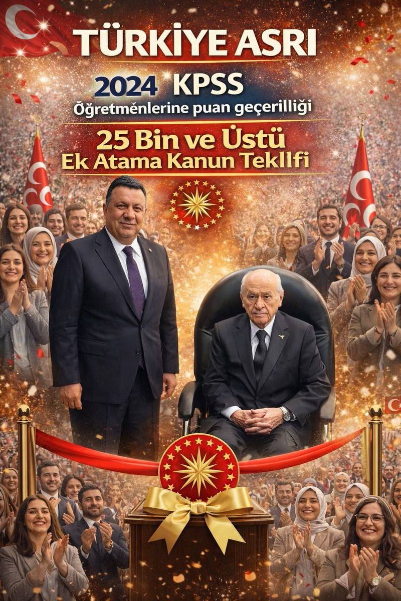 Gündemimiz net: 2024 KPSS 25 bin ek atama! Meclis'te kabul edilen her kanun, görüşülen her bütçe maddesi liyakatli atamaları desteklemelidir. Gençlerin emeği sahipsiz kalmasın, müjdeli haberi artık bekliyoruz! 📢

<a href="/iozyavuz1963/">İbrahim Özyavuz</a>