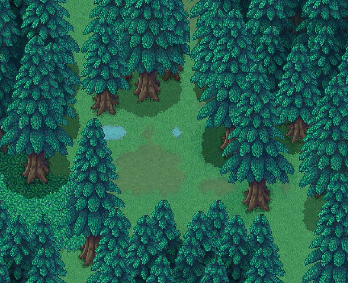 The forest tilesheet got another update on itch and patreon. It is