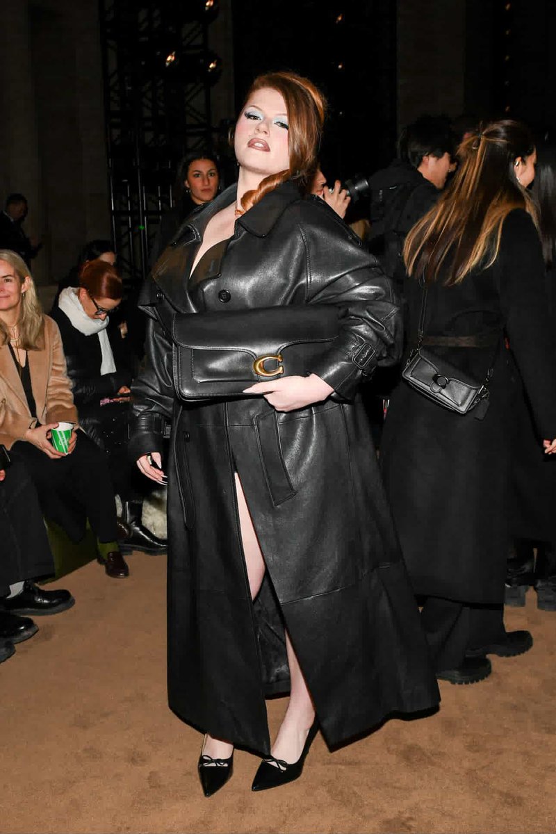 front row <a href="/Coach/">Coach</a> 🥂 #CoachPartner #CoachFall26 #NYFW