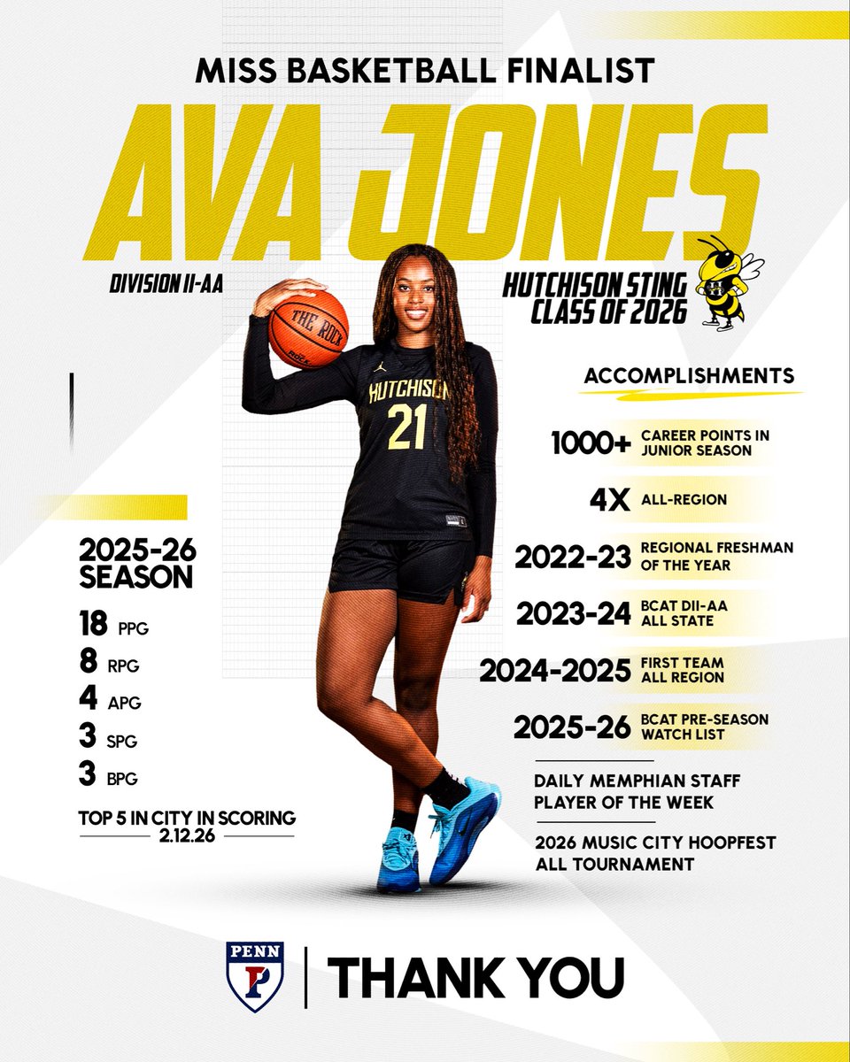 Honored to be selected Miss Basketball Finalist!