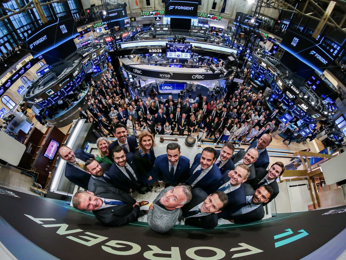 NYSE's tweet photo. Powering Forgent Power Solutions, Inc. into the public markets 🙌 $FPS

Congratulations to Gary Niederpruem, and the entire team at Forgent Power Solutions, Inc. on an electric IPO celebration. https://t.co/9Sn8RBphrx