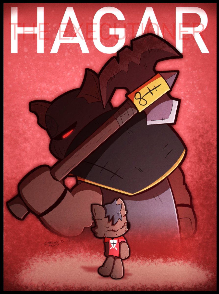Hagar. 
The executioner...
#cultofthelambfanart #cultofthelamb