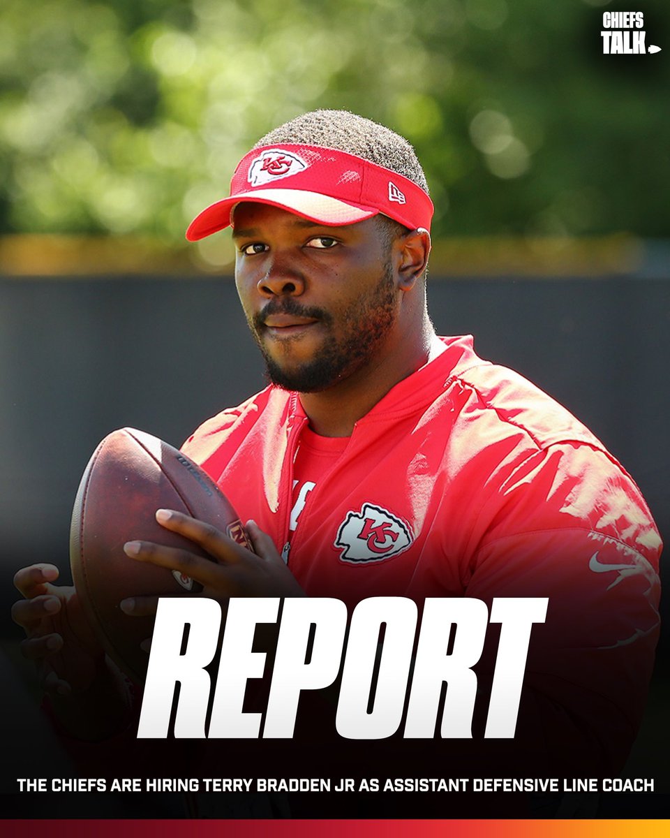 The Chiefs are re-uniting with Terry Bradden Jr. as he returns to Kansas City as the assistant defensive line coach.

Bradden was at the Chiefs for eight years and was a part of all three of the Super Bowl winning teams.