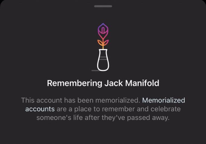 fuck. i still cant believe hes gone. fly high jack manifold. we will miss your slop sundays.🕊️🕊️🕯️