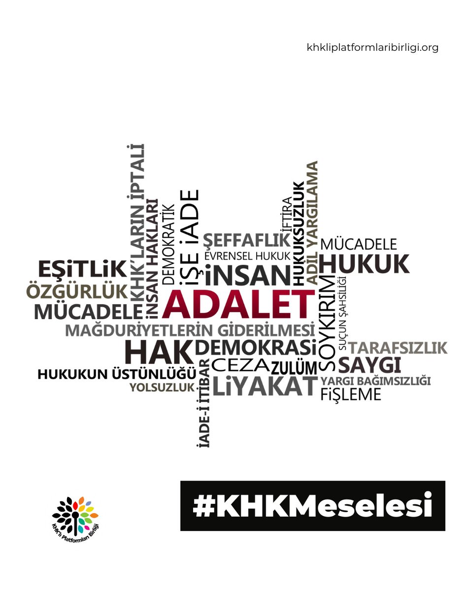 #KHKMeselesi ; AİHM kararları uygulanırsa kökten çözüme kavuşur!