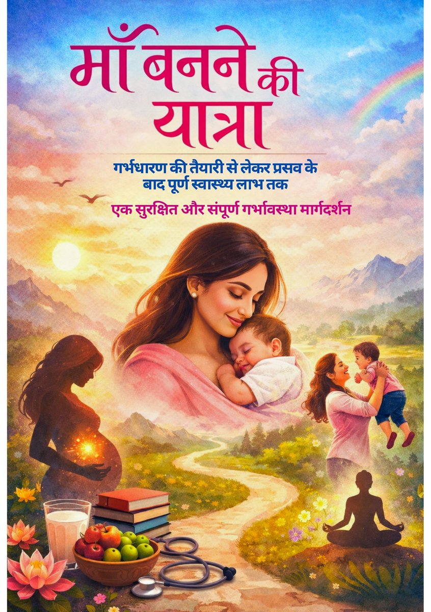 sharemrktwala's tweet photo. The Journey of Becoming a Mother – Coming Soon! in 2 Language
From pregnancy preparation to complete recovery after childbirth.
Your trusted guide to safe and confident motherhood. 💛
#book #author #pregnancy https://t.co/nnJnp2Cx3m