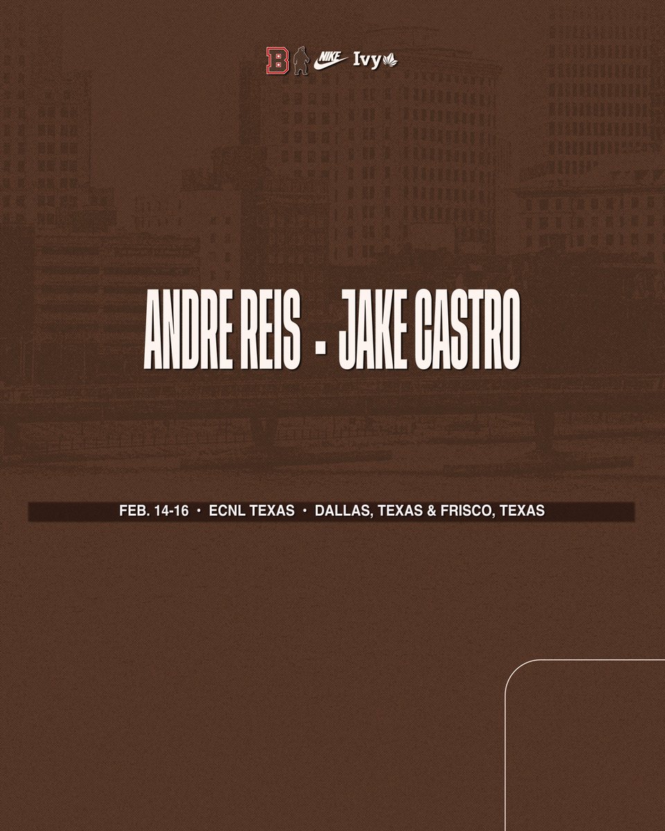 BrownU_WSoccer's tweet image. In search of future Bears 🐻

- Coach Vivier will be in Ontario, Canada
- Coach Reis and Coach Castro will be in Dallas and Frisco
- Coach McNeill will be in the Greater Philly area

#EverTrue