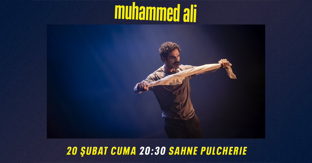 MUHAMMED ALİ

20 Şubat Cuma - 20:30 - @sahnepulcherie 

🎟️ Biletler: linktr.ee/yolcutiyatro

#MuhammedAli #Tiyatro