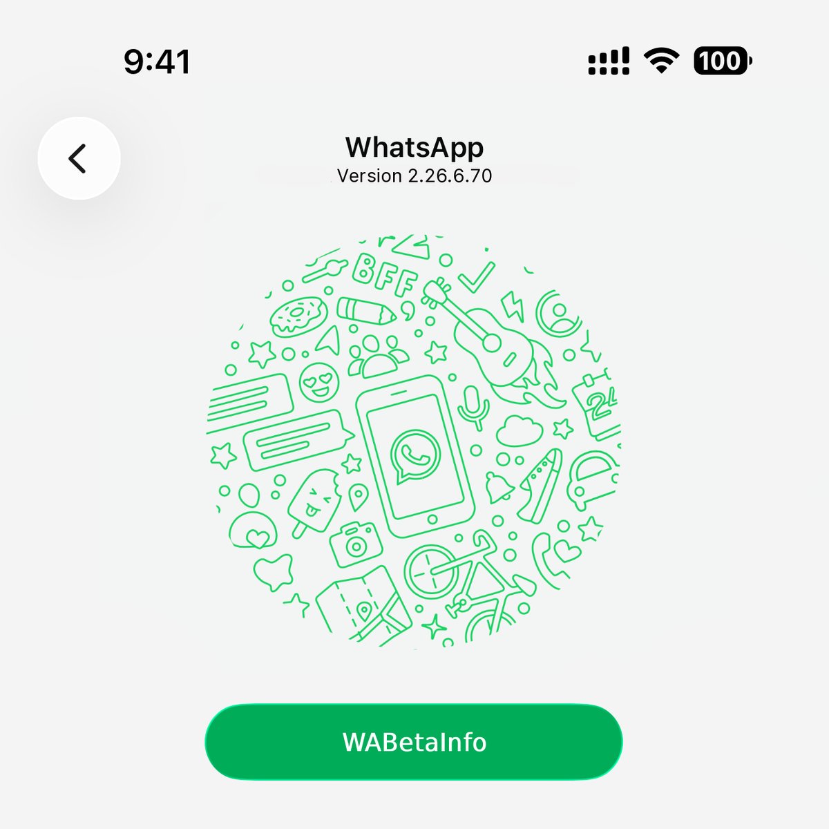 WABetaInfo tweet media