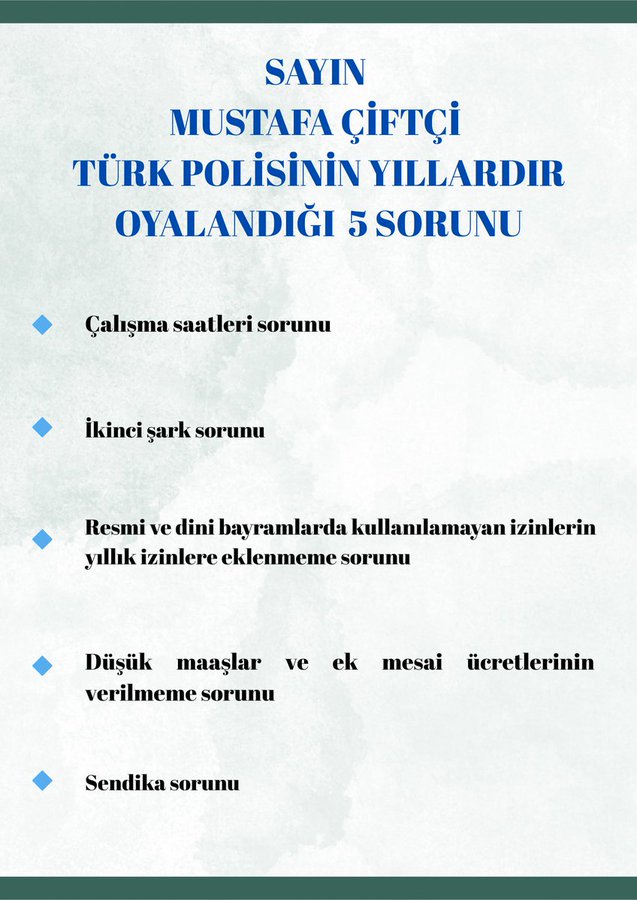 Polis sadece güvenliği sağlamıyor; ailesinden, sağlığından, sosyal hayatından fedakârlık ediyor.
Meslek kanunu çıkmadan bu yük hafiflemez.
Yeni dönemde somut adımlar bekliyoruz.
#PolisBakandanUmutlu