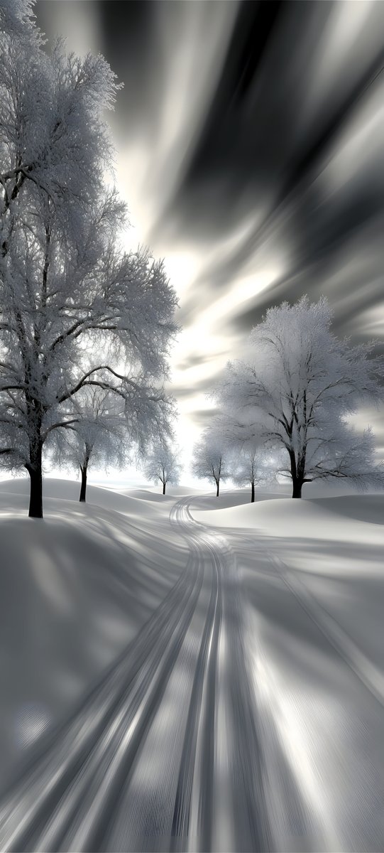 Static velocity. Motion blur study applied to high albedo environments. The directional distortion in the tree canopy suggests a simulated low shutter speed, creating an ethereal atmosphere that challenges conventional sharpness. 

#MotionDesign #3DArt #Visuals