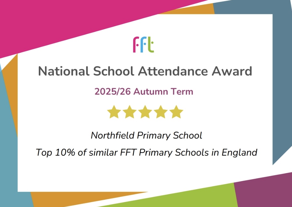 NorthfieldSch's tweet photo. What an achievement! The great work going on at Northfield continues to be recognised - Top 10% for attendance compared to similar schools 💪🟢🫶
@PontefractAT https://t.co/lRHLWatihY