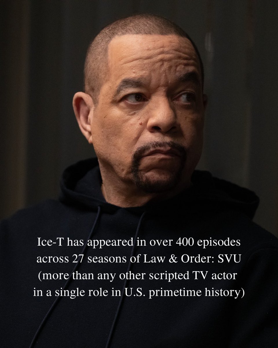 Breaking records <a href="/FINALLEVEL/">ICE T</a> #SVU