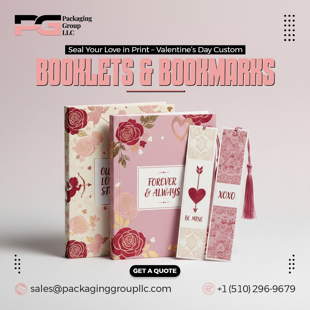 Packgroupllc's tweet image. Seal Your Love in Print – Valentine’s Day Custom Booklets &amp;amp; Bookmarks

𝐕𝐢𝐬𝐢𝐭 𝐅𝐨𝐫 𝐌𝐨𝐫𝐞 𝐈𝐧𝐟𝐨: packaginggroupllc.com/product/bookle…
𝐄𝐦𝐚𝐢𝐥: sales@packaginggroupllc.com
𝐂𝐚𝐥𝐥 𝐮𝐬: +1 (510) 296-9679

#packaginggroupllc #custombooklets