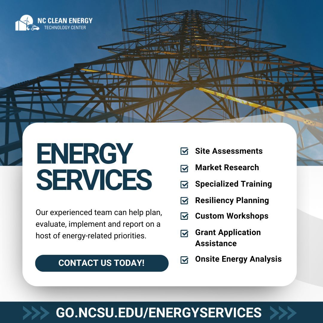 NC CleanTech Center tweet media