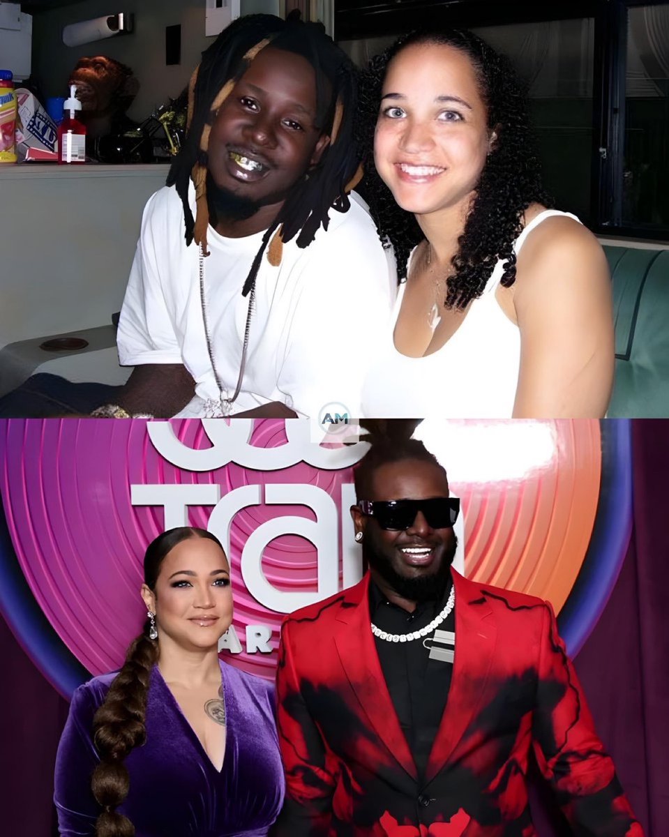 blacktwiterthrd's tweet image. T-pain and his wife have been married for 22 years