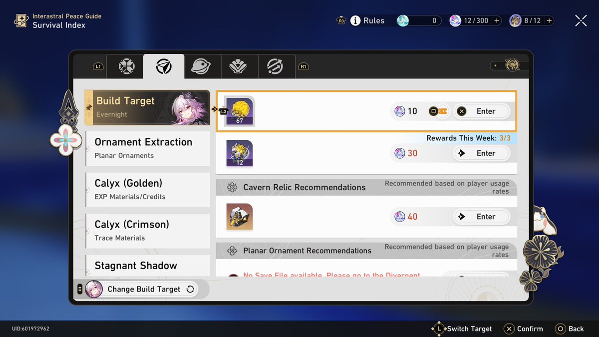 Trying to pre farm for evernight rn