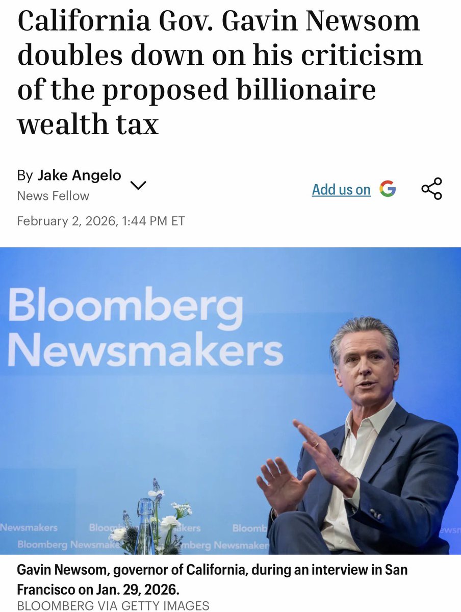 yes between me and gavin newsom, i’m the one who’s compromised by the super wealthy and their interests!