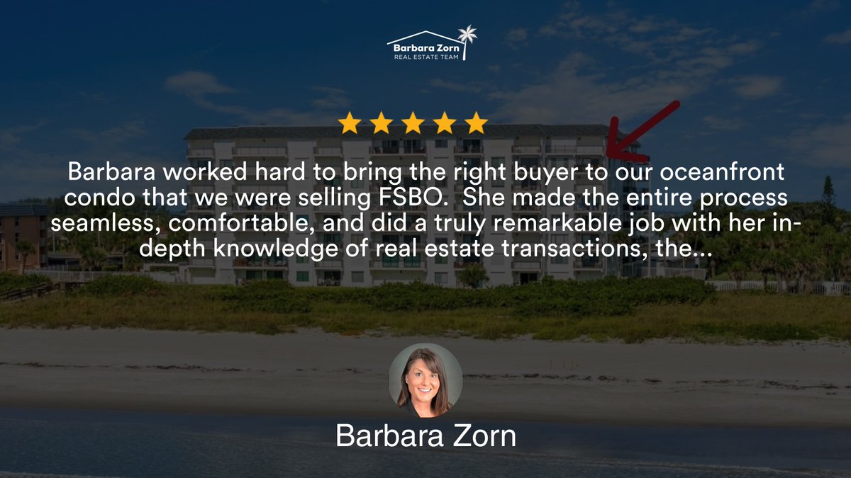 BarbaraZorn's tweet photo. My latest review in .

...
#soldbybarbara #viewbrevardhomes #betterinbrevard #bhgre #realestate #realtor#Better_Homes_and_Gardens_RE_Starhttps://rma.reviews/772iskbh7kj9★★★★★708/650 N Atlantic Ave, Cocoa Beach, FL, 32931🛌 3 🛀 2 🚘 2Barbara Zorn - the best experience for... https://t.co/C9f8TWXAOB