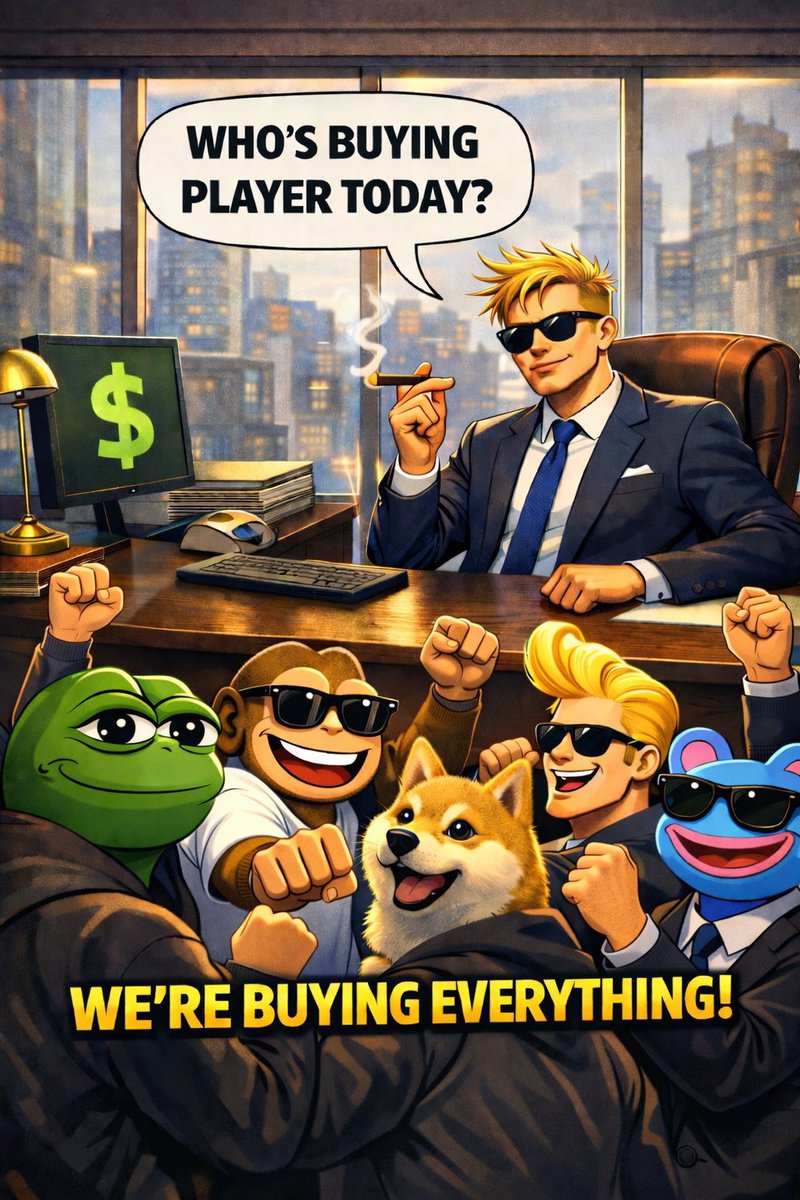 The core vision of @Player456meme is to build a virtual world layered onto real life.

Buy. Sell. Earn. Compete.

Meet players. Build status. Win prizes.

$PLAYER aims to turn holders into active participants in an evolving ecosystem. Life becomes the game. 🤗