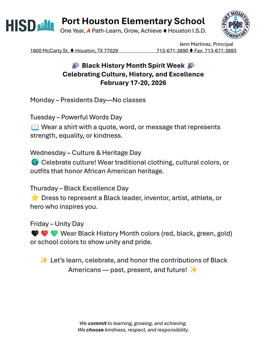 Port Houston ES tweet media
