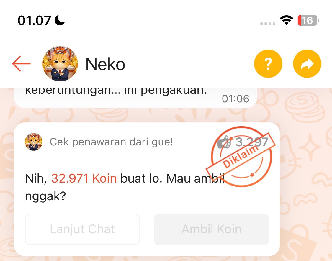 btxtears's tweet photo. @kimmyexp nungguin balesan neko sampe ketiduran bentar, alhamdulillah masih dikasi segini kak wkwkk https://t.co/XgTcmX4mzN