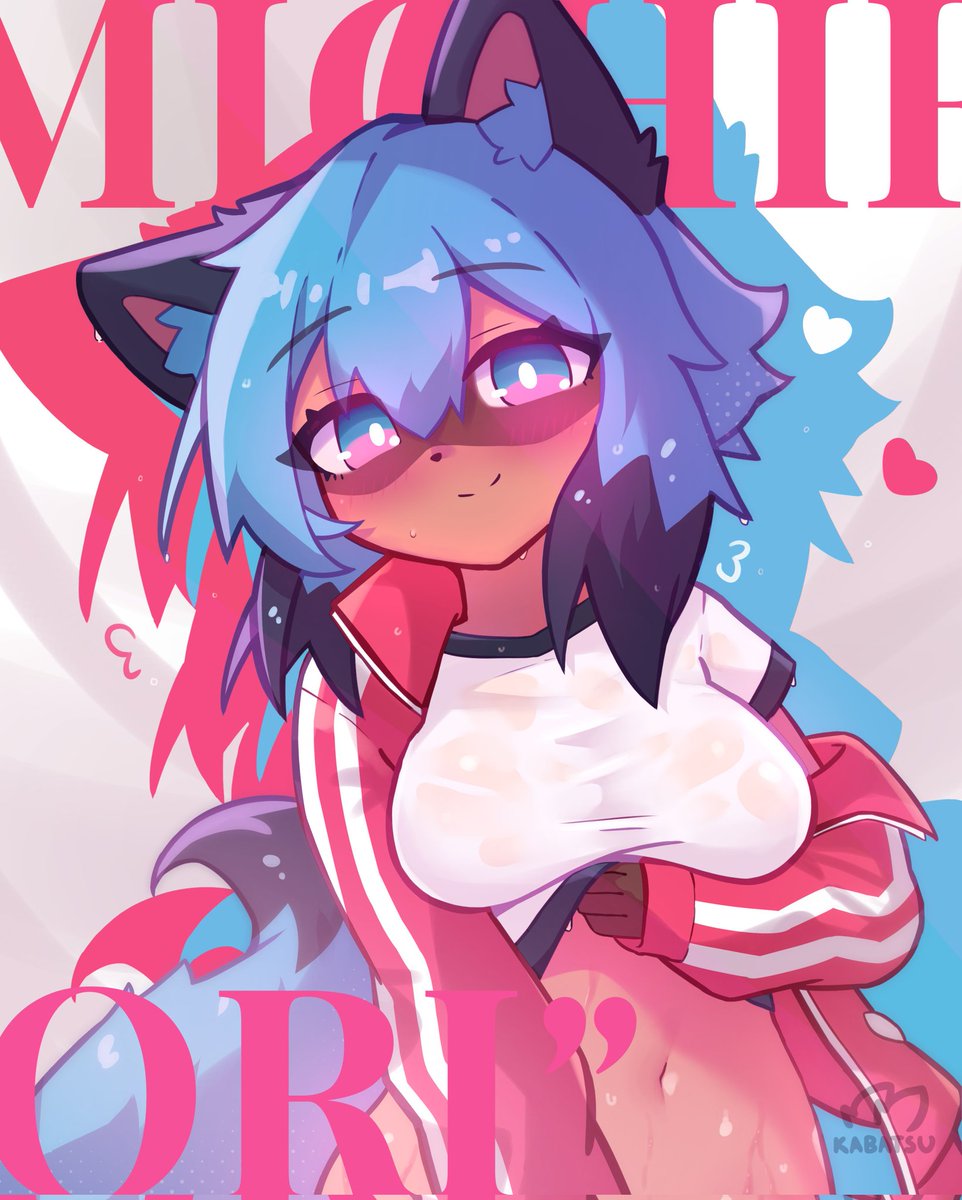 But risqué but nothings showing so...
Cutest fluffy tanuki michiru