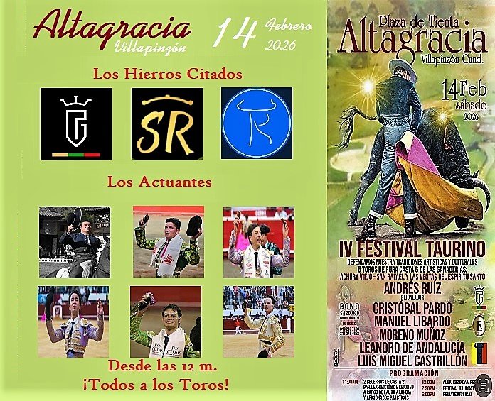 Altagracia: Llegó la Hora voyalostoros.com/2026/02/12/alt… vía @Voy a Los Toros